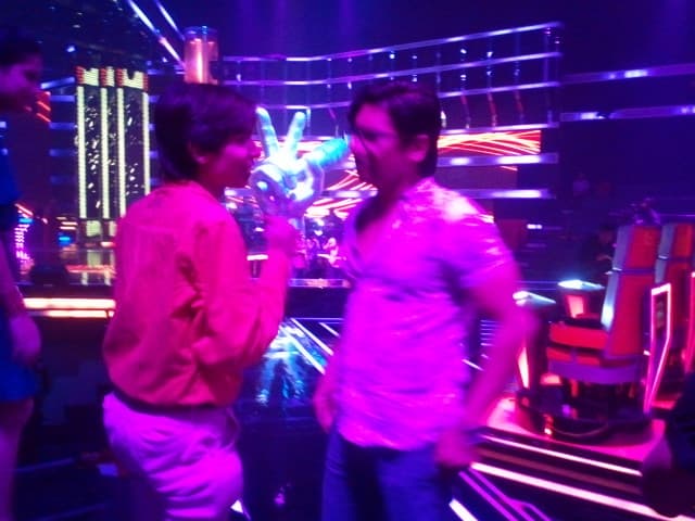 Mrugesh Shukla at a televised music show appearance